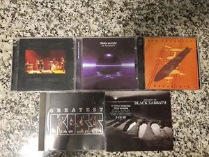 Led Zeppelin, Kiss, Deep Purple, Black Sabbath - 5 CD Sammlung - Bild 1 von 1