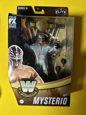 WWE Elite Legends 16 Rey Mysterio 6" Mattel Wrestling Figure BRAND NEW OOP ECW Cover