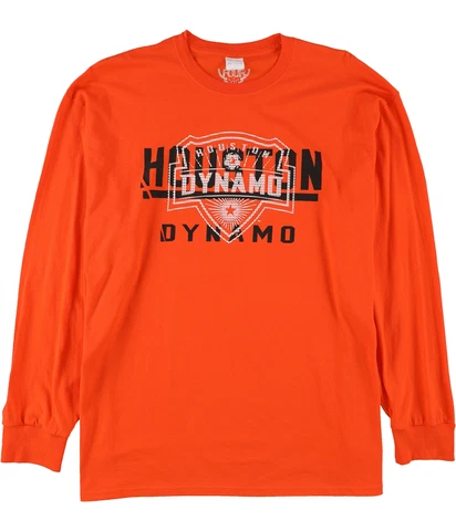 G-III Sports Mens Houston Dynamo Graphic T-Shirt, Orange, XX-Large Cover