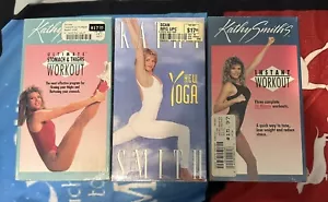 Kathy Smith Workout Fitness 3 VHS Bundle. - Picture 1 of 2