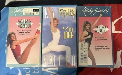 Kathy Smith Workout Fitness 3 VHS Bundle. - Image 1 of 2