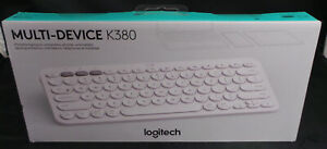 Authentic Logitech Bluetooth Keyboard Multi-Device K380 (920-009600) WHITE NEW