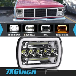 7x6" 5X7 LED Headlight Sealed for Chevy C1500 C2500 C3500 K1500 K2500 1988-1999 - Bild 1 von 9