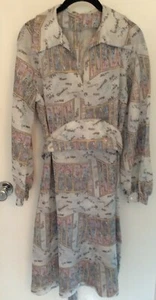 VINTAGE HANDMADE DRESS - Picture 1 of 8