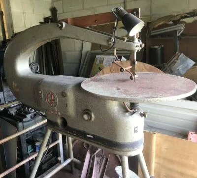 MONSTRO 33 POLEGADAS Garganta ~ INDUSTRIAL ITALIANO ~ Serra de Rolagem COLOMBO FILIPPETTI - Imagem 1 de 4