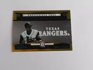 2005 Prestige ** GOLD PRESTIGIOUS PROS ** #PP-12 Alfonso Soriano #D / 50 RARE !! - Picture 1 of 3