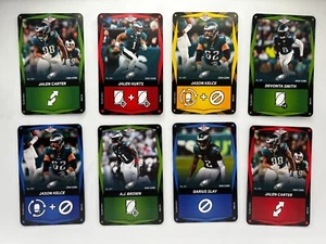 2024 UNO Elite NFL Philadelphia Eagles Team Lot- Hurts, Kelce, Brown, Slay! - Picture 1 of 3
