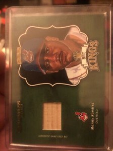 2003 donruss bat kings manny ramirez not graded 38/100