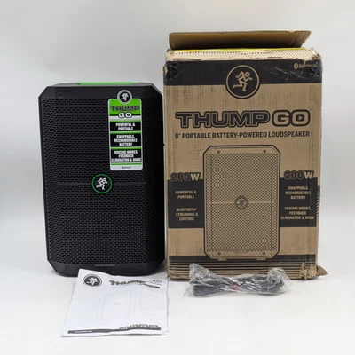 Mackie THUMP GO 8" Portable Battery-Powered Bluetooth Speaker 200W | 2053605-00 - Image 1 of 4