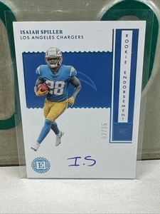2022 Panini Encased Endorsements /15 Isaiah Spiller #RE-IS AUTO RC TEXAS A&M - Bild 1 von 4