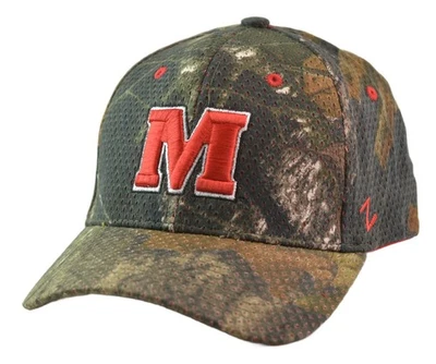 Maryland Terrapins Zephyr Mossy Oak Flexfit Hat - Medium/Large - Image 1 of 4