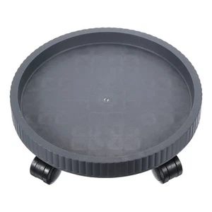 Plant Stand with Wheels, 12 Inch Heavy Plant Roller Base, Gray - Picture 1 of 7