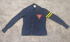 J Press York Street Cardigan Varsity Button Up XL  - Picture 1 of 10