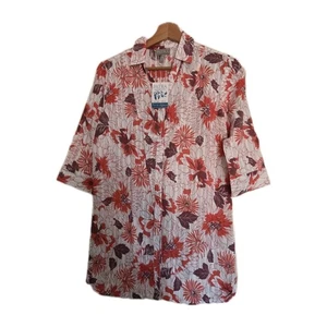 PATRA Brand Women's Cotton Three-Quarter Sleeve Shirt Floral Print Size S - Picture 1 of 14