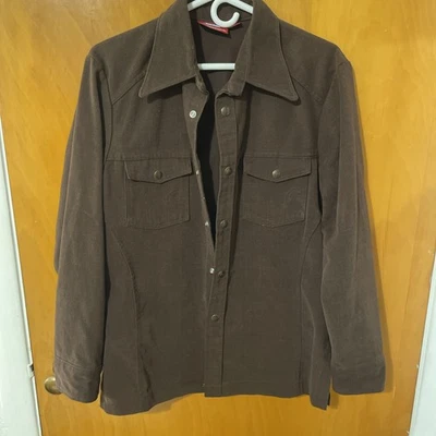 Vintage 70s/80s Dickies Western Rockabilly Snap Up Jacket Shirt - Image 1 of 4