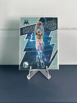 2021-22 Panini Mosaic Thunder Lane Stephen Curry #17 - Image 1 of 3
