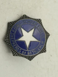 Shepherds Of Bethlehem Lapel Pin Vintage Antique SEMPER FIDELIS White Star Order - Picture 1 of 13
