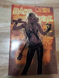 Barb Wire #1 (2015) 9,4 casi nuevo/¡Cubierta de Adam Hughes! - Imagen 1 de 5
