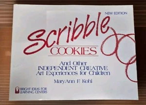 Scribble Cookies Creative Art Experiences for Children Vtg 1985 Paperback  - Picture 1 of 5