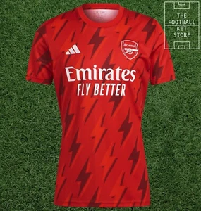 Arsenal Pre Match Jersey Womens - adidas AFC Training Shirt Women's - All Sizes - Picture 1 of 7