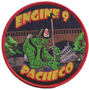 Contra Costa, CA Motore 9 / Pacheco Design Fantastico NUOVO Fire Patch - Foto 1 di 1