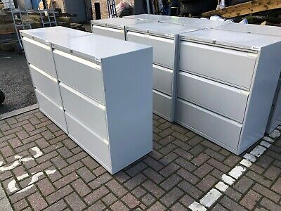 Bisley 3 Drawer Lateral Filing Cabinets • 89£
