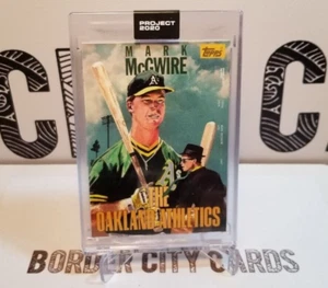 Mark McGwire Topps Project 2020 #283 🔥 Jacob Rochester 🔥 Oakland A's - Picture 1 of 2