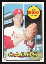 Joe Hoerner 1969 Topps #522 St. Louis Cardinals EX {0919
