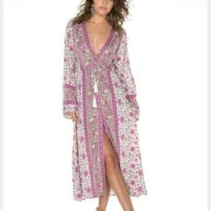 ARNHEM - Size 10 'Kauai Midi Dress - Pearl' long sleeve floral print boho hippie - Picture 1 of 9