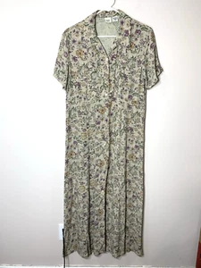 Camisa Gap Mujer Mediana Maxi Botón Frontal Floral Vintage Años 90 Cottagecore - Imagen 1 de 7