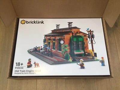 LEGO Bricklink Old Train Engine Shed 910033 Limited Edition Designer Series NEW - Image 1 of 4