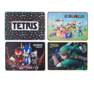 Almohadilla de ratón para juegos (35x25cm) Nintendo - Super Mario - Sonic - Zelda - Tetris - Auswa - Imagen 1 de 5