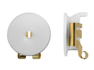 LOX classic locking earring backs yellow gold tone - Picture 1 of 3