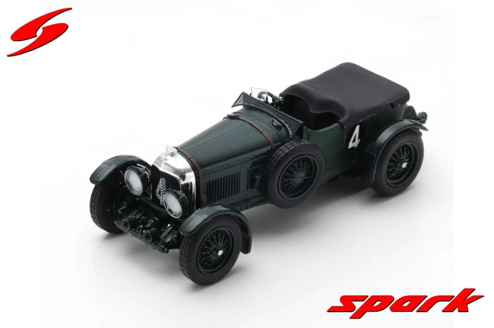 1/43 BENTLEY SPEED SIX WINNER LE MANS 1930 BARNATO KIDSTON SPARK 43LM30 - Immagine 1 di 1