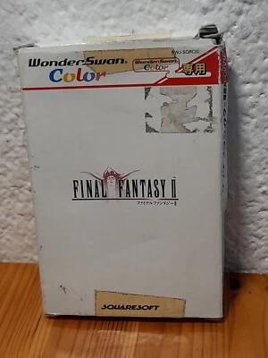 Bandai Wonderswan Color: Final Fantasy 2 II: Box+Manual - Image 1 of 3