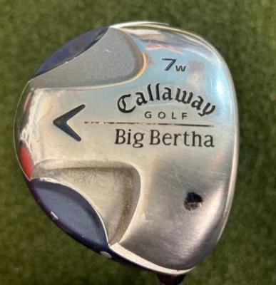 Callaway Big Bertha Golf 7 madera/derecha/grafito damas ~41"/ agarre nuevo/zb8398 Foto 1 de 4