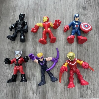 Lote Playskool Heroes Super Hero Adventures Capitán América Super Jungle Squad Foto 1 de 4