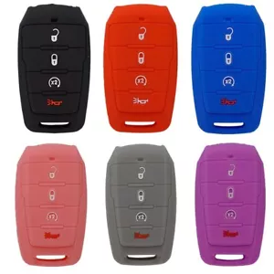 Fit Dodge Ram 1500 TRX 2500 4 Button Remote Smart Key Fob Silicone Case Cover - Picture 1 of 15