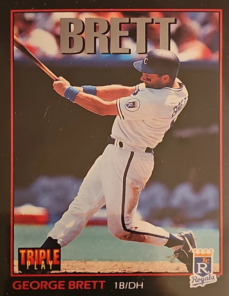 1993 Triple Play #214 George Brett  - Image 1 of 1