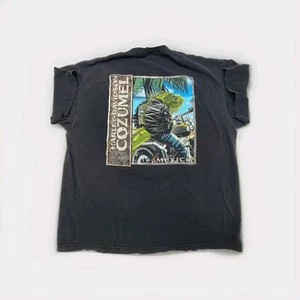 T-shirt Harley Davidson 2016 HD Cozumel Messico Iguana in bici nera 2XL XXL - Foto 1 di 9