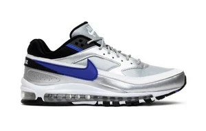 NIKE AIR MAX 97 BW MTLC SILVER PERS.VIOLET SCARPE RUNNING UOMO DONNA(AO2406-002) - Foto 1 di 8