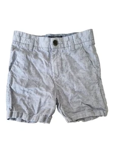Next Boys Linen Blend Shorts Size 5 Years (110cm) - Light Blue Smart Casual - Picture 1 of 4