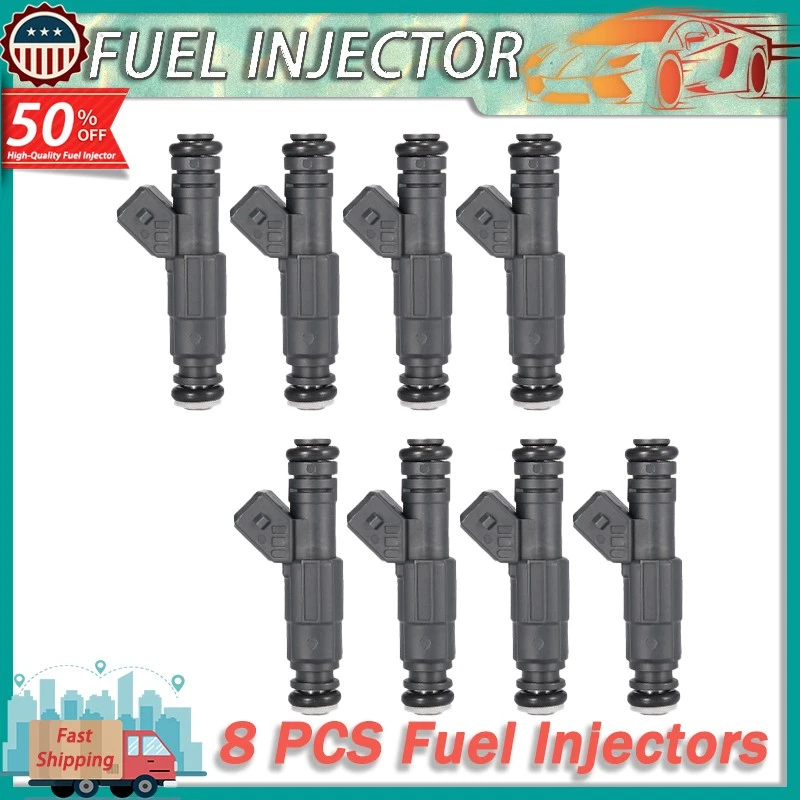 INYECTOR DE COMBUSTIBLE X8 OEM 0280155823 PARA RANGE ROVER BMW 740IL 740I 540I X5 Z8 4.4L Foto 1 de 4
