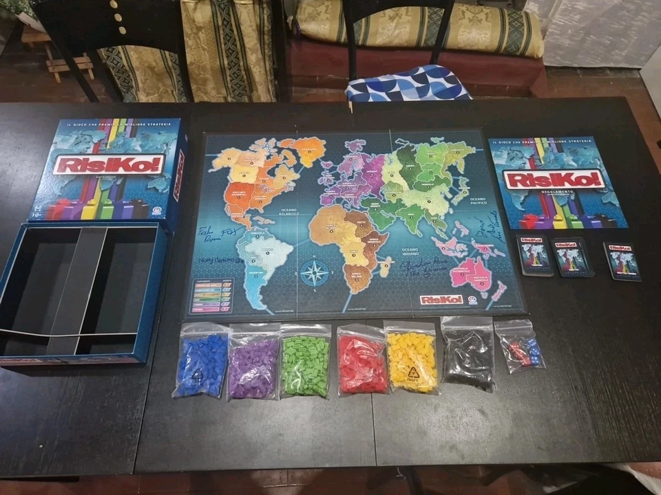 Gioco Società Risiko Quarta Edizione Plancia Della Finale Nazionale 2024... - Immagine 1 di 4