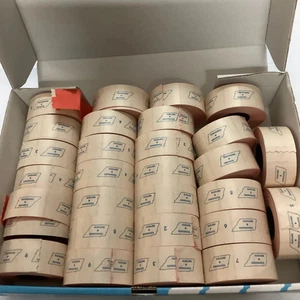 LABELS 26X16MM S470 RED | Box of 28 Rolls - Picture 1 of 1