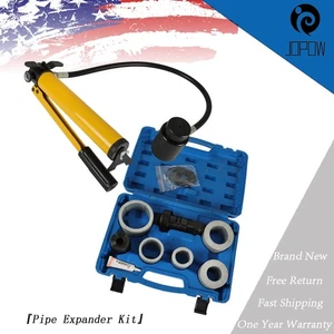 1-5/8" to 4-1/4" Hydraulic Exhaust Pipe Stretcher Expander Tool Automotive Car - Picture 1 of 11