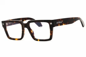 OFF WHITE STYLE 54 6000 Sonnenbrille Havanna Gestell blaue Gläser 53 mm - Bild 1 von 4