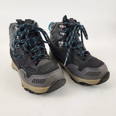 Vasque Kids Breeze AT UltraDry Talla 10 Mid Bota de Senderismo Impermeable Gris #7252 Foto 1 de 4