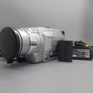 JVC GR-DVL145EK Handheld MiniDV Camcorder Silver Tested Full Working Set - Picture 1 of 11