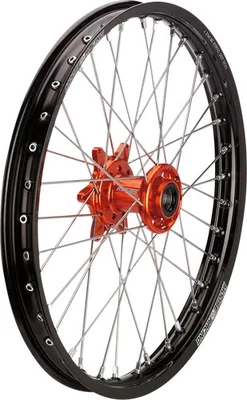 Moose SX1 Complete Rear Wheel 18x2.15 Orange Hub for Husqvarna FX350 16-23 - Image 1 of 3